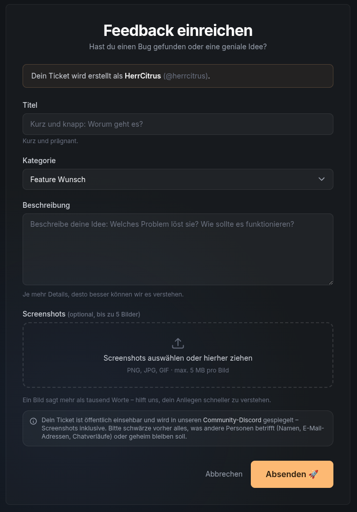 Changelog Bild