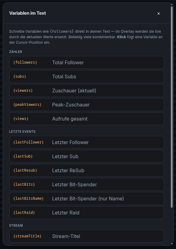 Changelog Bild